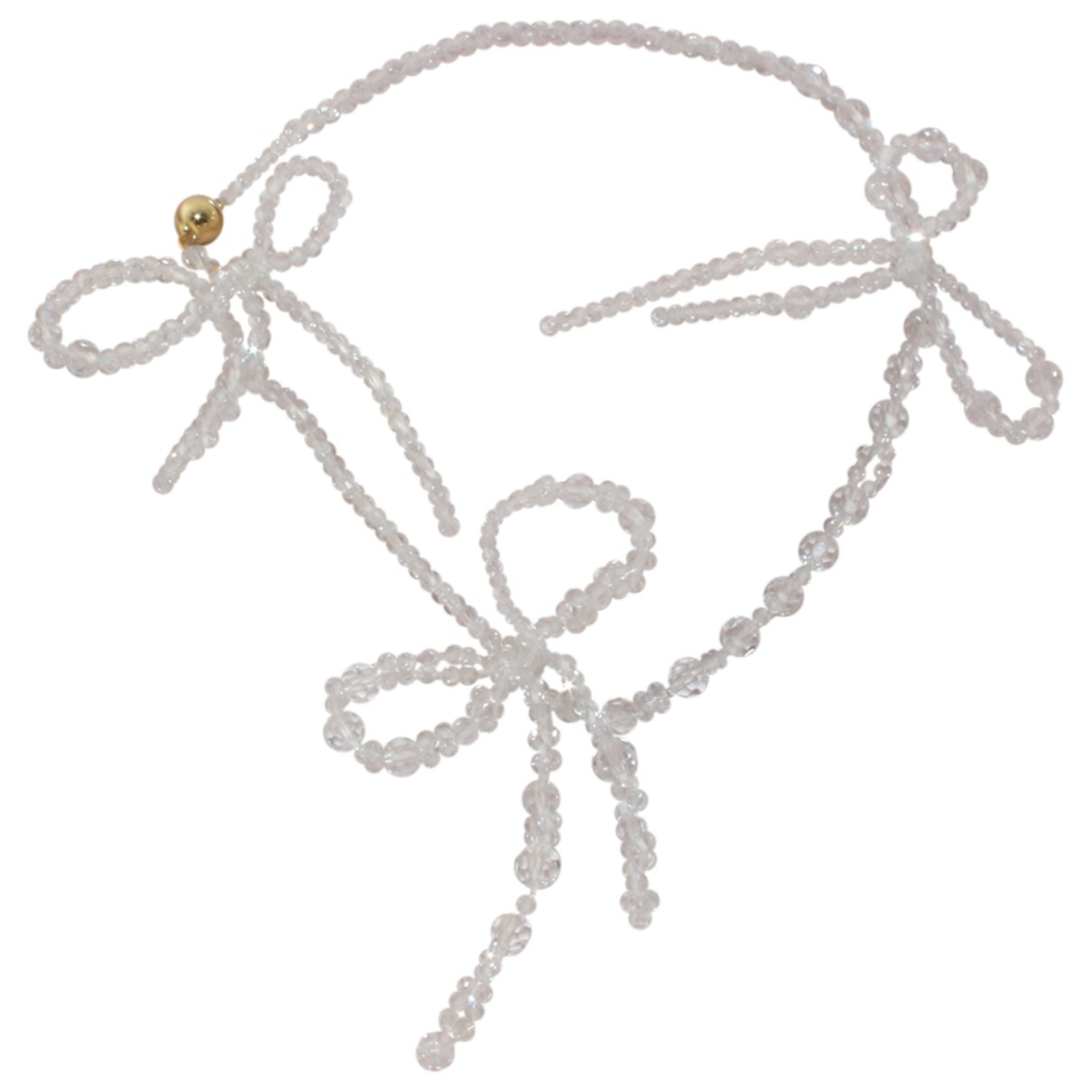 Necklace Simone Rocha X H\u0026M White in 